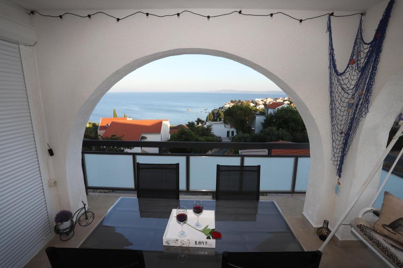 Apartment Relaxing Sea View, Okrug Gornji Exteriér fotografie